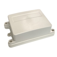 Caja de distribución de red de energía eléctrica ABS de 125*100*52mm carcasa de PCB montada en la pared impermeable para exteriores inyección electrónica