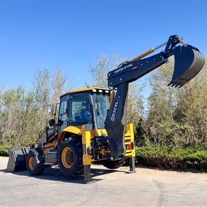 รถแบคโฮตักดิน รถตักดินตีนตะขาบ รถแทรกเตอร์ใหม่ รุ่น Retroexcavadora Jcb มินิแบคโฮล รถตักดินตีนตะขาบ 4x4 พร้อมจัดส่งฟรี - Product Image 3