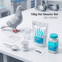 Supplément d'électrolytes professionnel pour pigeons pour la récupération post-course, la réhydratation rapide et l'amélioration de l'endurance – Marque privée, usine source