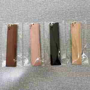 Étui à stylos portable en cuir PU de 6,3 pouces avec logo personnalisé, étui à stylos avec porte-clés, pochette anti-perte pour crayons, pour l'école, le bureau, les affaires - Product Image 5