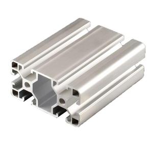 Perfil de Aluminio Industrial Memjin Shanghai 4080C, Estándar Europeo 6063-T5, Oxidación Plateada Blanca, para Uso en Talleres y Dormitorios - Product Image 4