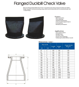 Offre spéciale raccord de manchon haute température vanne de bec de canard en caoutchouc pour les médias d'<span class=keywords><strong>eau</strong></span> - Product Image 6