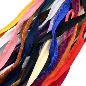 1cm Velvet Flanged <strong>Piping</strong> <strong>Cord</strong>, Fur Fringe Trim, Accessories for Home Textiles, Pillows, <strong>Cushions</strong> and Furry Edge Binding - Product Image 5