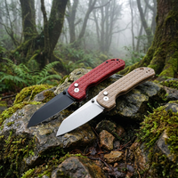 Couteau pliant tactique en gros, couteau de chasse EDC, couteau de poche en acier inoxydable VG10, lame en G10, couteau portable personnalisé T0070-4