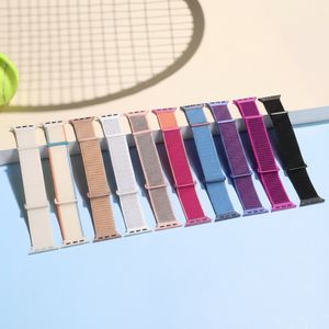 Cinturino Colorato in Nylon per <span class=keywords><strong>Apple</strong></span> <span class=keywords><strong>Watch</strong></span> Serie 10 46mm 42mm Serie <span class=keywords><strong>8</strong></span> <span class=keywords><strong>7</strong></span> 45mm 41mm SE 3 Ultra 2, Cinturino Sportivo Intrecciato per Donne - Product Image 1