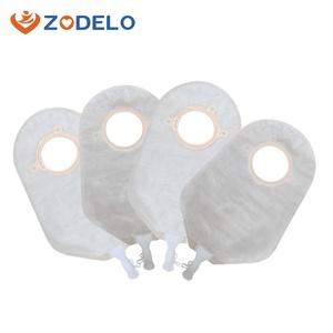 <span class=keywords><strong>Bolsa</strong></span> <span class=keywords><strong>de</strong></span> <span class=keywords><strong>Urostomía</strong></span> Zodelo, Consumible Médico con Certificación CE, <span class=keywords><strong>de</strong></span> Dos Piezas, Transparente, para Adultos, Hidrocoloide, Anti-Reflujo, para Ileostomía - Product Image 1