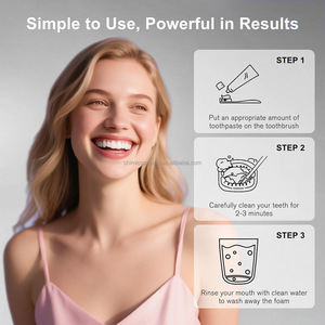 Cross-Biên Giới Bán Chạy Nhất Twin-Ống Thảo Dược Pha Lê Kem Đánh Răng Màu Đen & Trắng Sọc Cho Làm Trắng Nhà Sử Dụng Nhẹ Nhàng Chăm Sóc Răng Miệng - Product Image 3