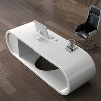 Meubles de bureau modulaires exécutifs en forme de L, bureaux en bois et table de bureau pour bureau de PDG