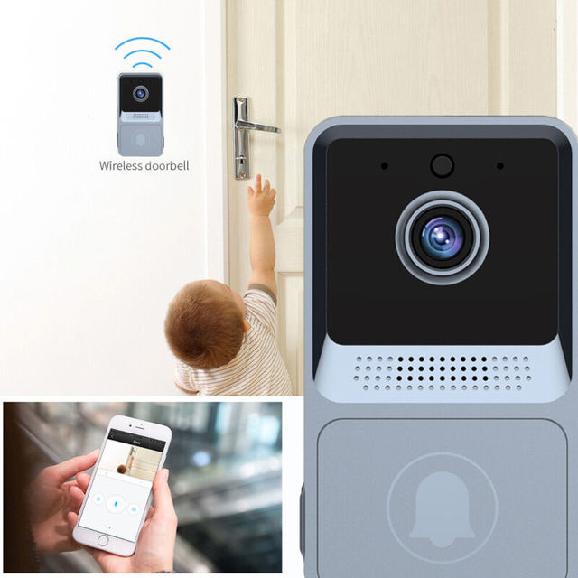 Smart Ring Doorbell Wireless Door Camera Bell Wifi Video Wireless Smart Doorbell Monitoring