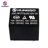 Relay PCB SRD-12VDC-SL-C 3V 5V 6V 12V DC 4 atau 5 Pin SONGLE TAB HKE HKC HKF HK JQC 3F T73 250VAC 7A 10A