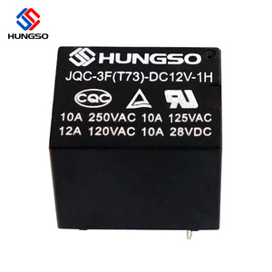 Relais PCB SRD-12VDC-SL-C 3V 5V 6V <span class=keywords><strong>12V</strong></span> <span class=keywords><strong>DC</strong></span> 4 ou 5 broches SONGLE TAB HKE HKC HKF HK JQC 3F T73 250VAC 7A 10A - Product Image 2