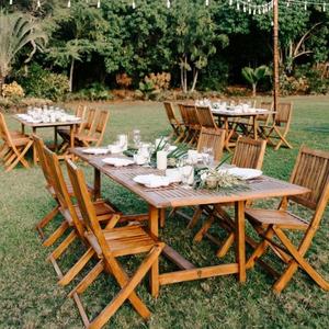 Muebles de Madera de Lujo para Banquetes, Bodas, Cenas, Restaurantes y Mesas de Exterior, en Oferta - Product Image 5