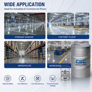 Résine époxy industrielle CSC (pureté 50%) pour sols en béton, bâtiments industriels, applications de revêtement protecteur, Shandong - Product Image 5