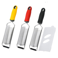 Perfecte Keukengadgets Citroen Citrus Zester Groentegereedschap Roestvrijstalen Kaasrasp Met Veilig Deksel