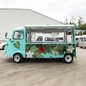 Camion de restauration électrique, <span class=keywords><strong>service</strong></span> complet, café commercial avec équipements, chariot de restauration, remorque de vente ambulante - Product Image 4