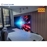 Canbest Fiw P1.86 1.86Mm Screen Screen layar tampilan dinding Video Led dalam ruangan untuk Salon kecantikan di Belanda