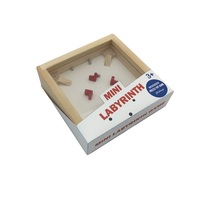 Laberinto de Madera Pequeño, Juego de Equilibrio con Bolas, Laberinto, Juguetes Educativos para Niños
