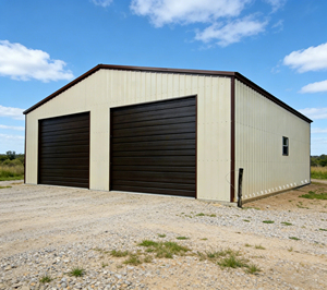 Bâtiment de garage préfabriqué en structure métallique, installation rapide, entrepôt métallique moderne et portable, kits de charpente en acier à faible coût - Product Image 1