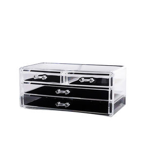 Desktop Finishing Cosmetic <b>Makeup</b> Organizer Plastic Storage <b>Box</b> <b>Makeup</b> Organizer - Product Image 3