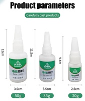 AODEGU cianoacrilato 50g Super pegamento aceite sólido pegamento Internet Celebrity Super pegamento versión mejorada