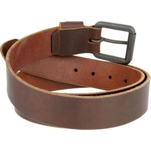 Cinturón de Cuero Genuino Buffalo para Hombre, Estilo Casual, Lujoso, Clásico, Vintage, con Cierre de Botón, Correa para Gimnasio - Product Image 4
