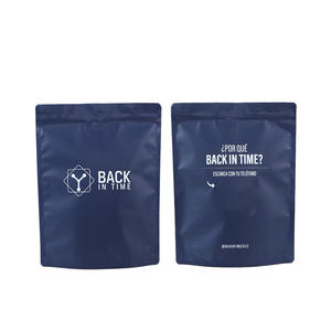 Bolsas laterales de aluminio y plástico personalizadas para empaque de miel, té, café y leche en polvo - Product Image 1