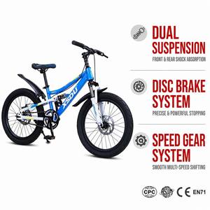 Bicicleta de Montaña para Niños de 8 a 16 Años con Frenos, Bicicleta MTB para Estudiantes, Hombres y Mujeres, Bicicleta MTB para Niños y Niñas a Bajo Precio - Product Image 1