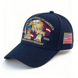 TOP HEADWEAR Studded USA Flag Baseball Cap - Adjustable Strap, One Size Fits Most, Patriotic Hat - View #10