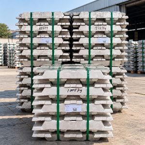 Lingots d'aluminium industriels à 99,85 % de pureté pour les opérations de fonderie, le travail des métaux et la transformation - Product Image 1