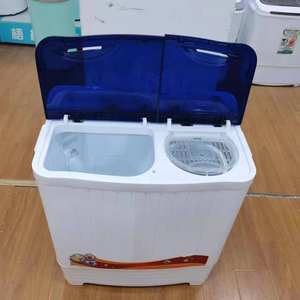 Vente en gros <span class=keywords><strong>Machine</strong></span> <span class=keywords><strong>à</strong></span> <span class=keywords><strong>laver</strong></span> multi-usages semi-automatique <span class=keywords><strong>à</strong></span> double cuve de grande capacité de 7.5kg avec sèche-linge - Product Image 4