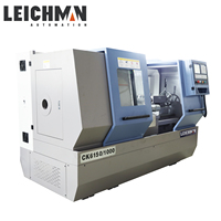 Tour à métaux CNC miniature Leichman, machine-outil, tour mécanique horizontal, tour CNC de moyenne capacité CK6150