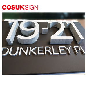 Ngoài trời treo tùy chỉnh dọc số ánh sáng đường phố dẫn nhà địa chỉ Đăng - Product Image 2