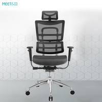 Chaise de bureau ergonomique en promotion 90 ° -145 °   Appuie-tête et accoudoirs inclinables, maille coréenne importée pour les États-Unis et le Canada