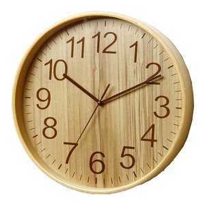 Nordic <strong>DIY</strong> Design Custom Gift Bamboo Frame Digital Quartz Modern Wall <strong>Clock</strong> with Bamboo Needle - Product Image 5