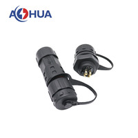 Soudure M12 4Pin circulaire LED Signal fil connecteur panneau assemblage câble étanche prise IP68 pour système de barre d'éclairage Led