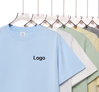 Kaos T-shirt Pria Oversize Bahan Katun 100% Tebal 260G, Ramah Lingkungan, Bernapas, Model Drop Shoulder,  Logo Custom
