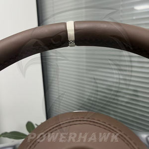 奔驰CLS W218 C257 W205 W213 W222 W223 A207 CLA C207的豪华OE贴合真皮方向盘直接更换 - Product Image 5