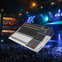 DT8 Nouveau Mixeur Audio Numérique USB 8 Canaux à Bas Prix, Amplificateur de Puissance avec Audio Max Élevé, Mixeur de Studio Métallique Maître