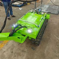 Robot de dragage sous-marin industriel avec propulsion par chenilles pour l'élimination des boues, le traitement des eaux usées et le nettoyage des étangs