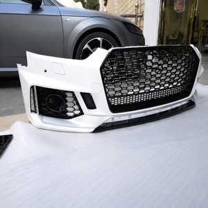 Kit di Aggiornamento Paraurti Anteriore per Audi <span class=keywords><strong>A5</strong></span> S5 B9 <span class=keywords><strong>2017</strong></span> 2018 2019, Stile RS5 con Griglia a Nido d'Ape Nera - Product Image 3