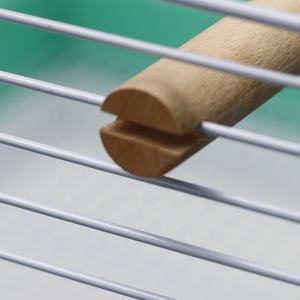 Jaula para perros, loros jaula para al aire libre, jaula plegable de Metal para pájaros, accesorios, espacio completo, aviario de alambre reforzado transpirable - Product Image 4