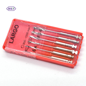 Fichiers de perçage dentaire électriques pour canaux radiculaires, 12 paquets/boîte, fichiers de perçage dentaire Densply en acier - Product Image 4