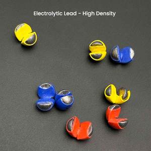 ตุ้มถ่วงตก<span class=keywords><strong>ปลา</strong></span>หลากสีแบบแยกส่วนพร้อมยางถอดได้ ชุดตุ้มถ่วงตะกั่วแบบหนีบ - Product Image 6