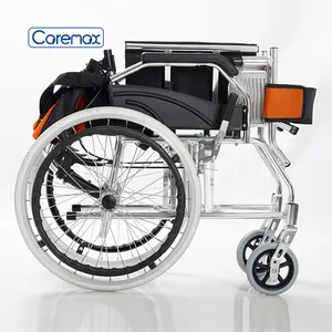 36 Jahre Fabrik Hochwertiger Aluminium Rollstuhl Home Nursing Chair Rollsitz Manueller faltbarer Rollstuhl
