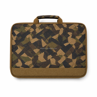 Boîte de rangement pour équipement tactique personnalisé, avec poignée supérieure, double fermeture éclair, tirettes en paracorde, nylon 1000D, pour le camping et la chasse en plein air
