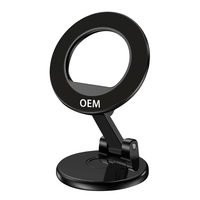 Support de voiture OEM 2026, design pliable universel créatif, magnétique, ABS+PC, H600, logo personnalisé, hauteur réglable, rotatif