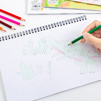 Bloc-notes à spirale, papier à dessin, livre d'images, dessin graffiti à la main, dessin animé, carnet de croquis pour enfants, mignon et personnalisé
