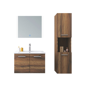 Armario de baño de madera Simple, mueble de baño, tocador de maquillaje - Product Image 6