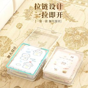Transparent Four Piece Mesh Storage Bag Set Rectangle Bedroom Wardrobe Bedding Organizer Under Bed Drawer Storage - Product Image 4