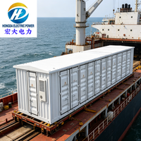 Transformateur sec conteneurisé personnalisé Hongda 1000kVA-6300kVA 11kV/13.8kV/34.5kV 480V 60Hz Triphasé Préfabriqué